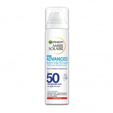 Garnier Ambre Solaire Spray Protettivo Viso Ipoallergenico Ip50 75 ml